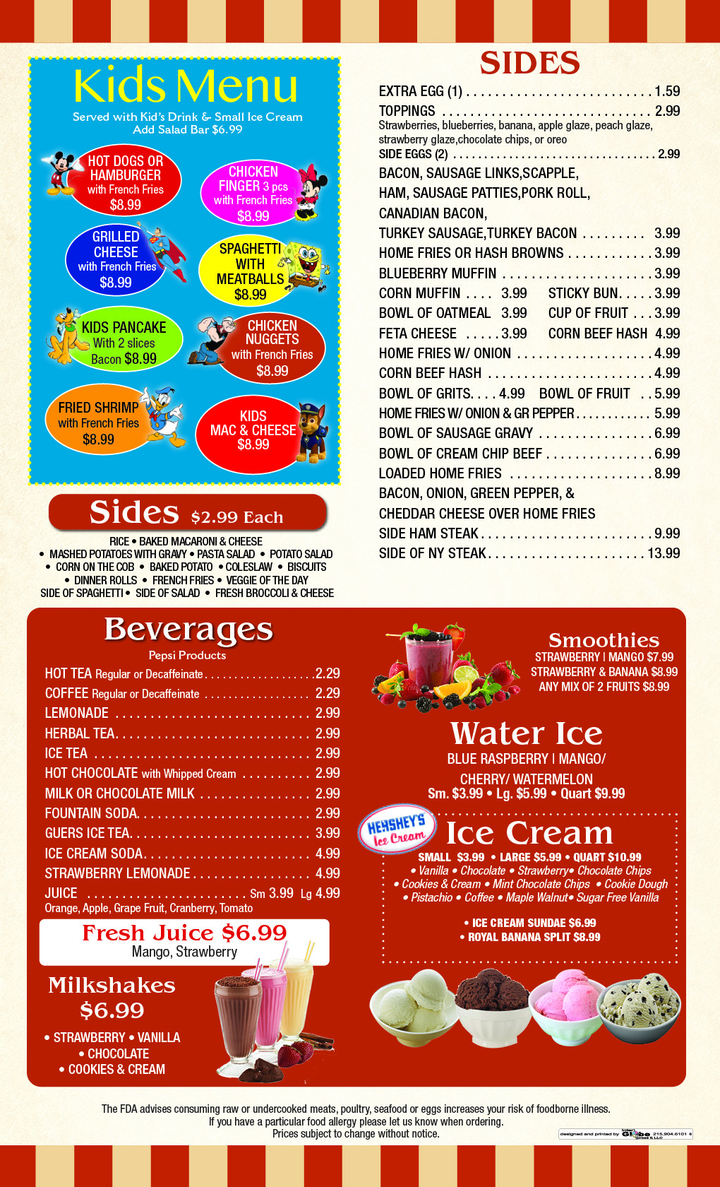 Fairlane Diner_Lunch Dinner_Dine In_kids